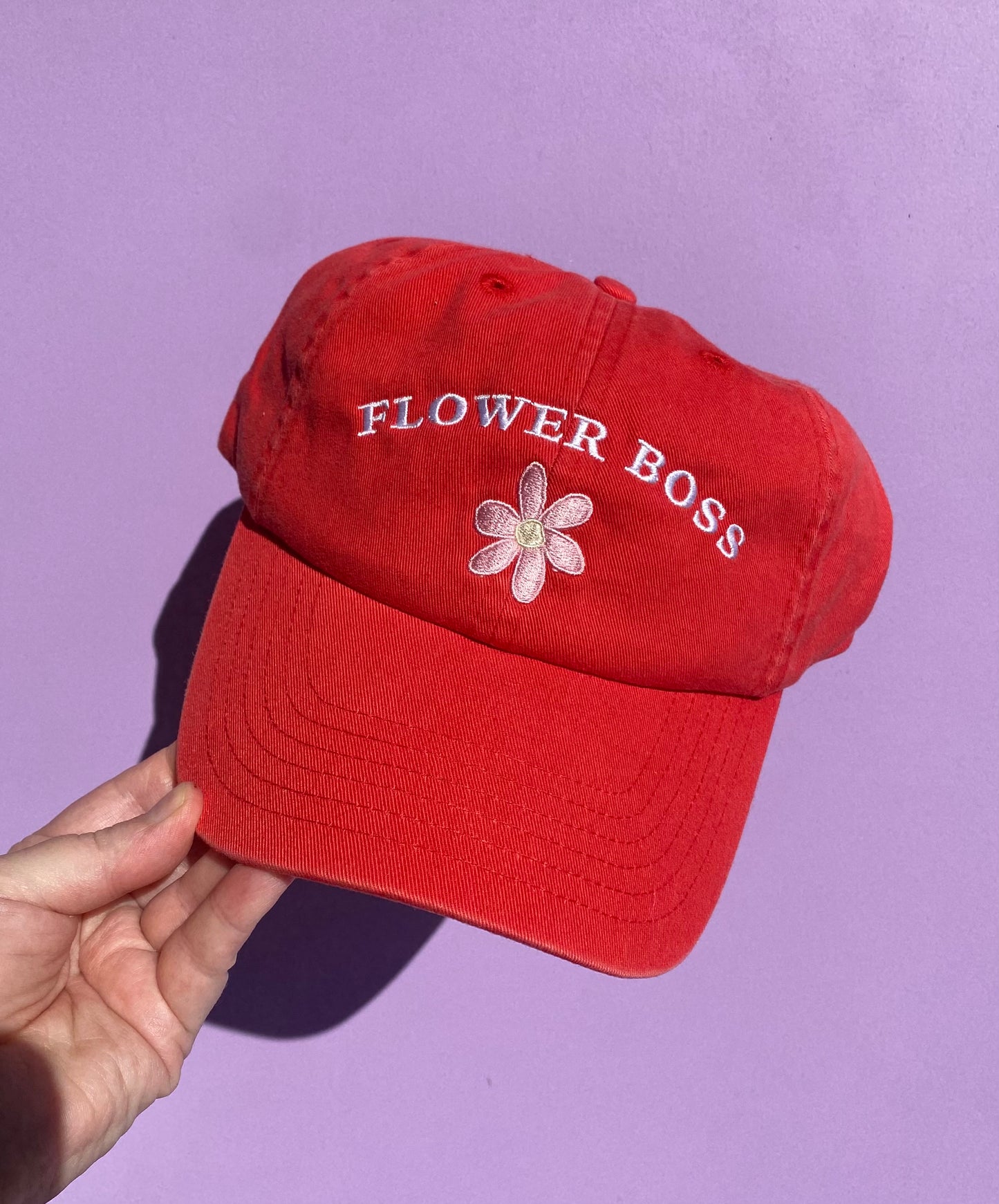 Flower Boss Dad Cap